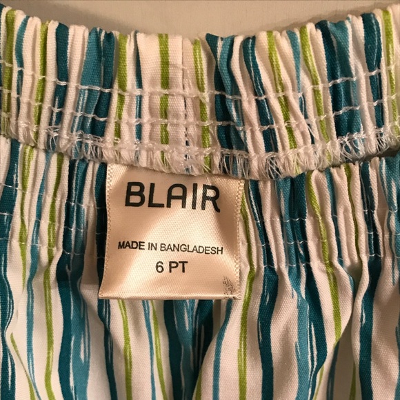 Blair NWOT Striped Trouser Style Pant - Picture 10 of 12